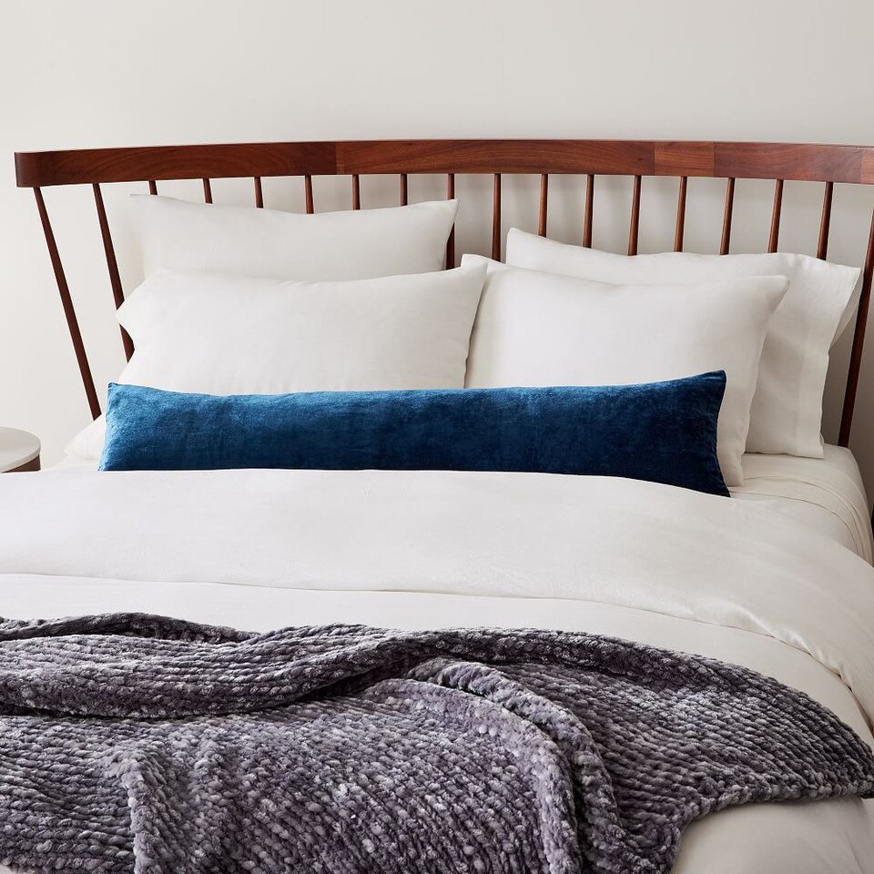 Chunky Luxury Chenille Throw West Elm UK